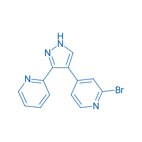 2-Bromo-4-(3-(pyridin-2-yl)-1H-pyrazol-4-yl)pyridine 1g