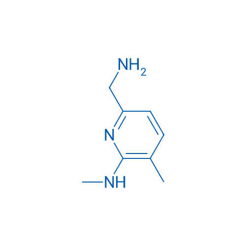6-(Aminomethyl)-N,3-dimethylpyridin-2-amine 250mg