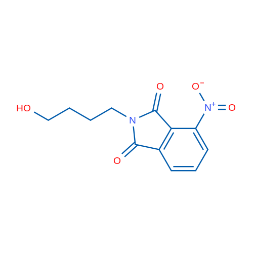 2-(4-Hydroxybutyl)-4-nitroisoindoline-1,3-dione 1g