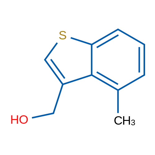 (4-Methylbenzo[b]thiophen-3-yl)methanol 1g