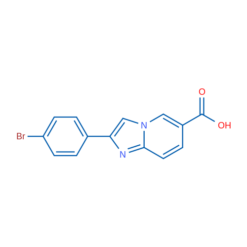 2-(4-Bromophenyl)imidazo[1,2-a]pyridine-6-carboxylic acid 1g