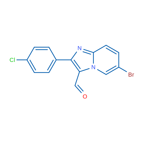 6-Bromo-2-(4-chlorophenyl)imidazo[1,2-a]pyridine-3-carbaldehyde 1g