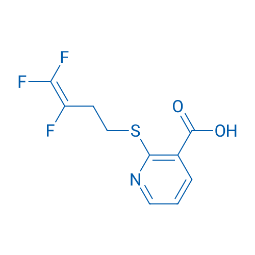 2-((3,4,4-Trifluorobut-3-en-1-yl)thio)nicotinic acid 5g