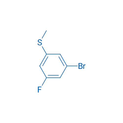 (3-Bromo-5-fluorophenyl)(methyl)sulfane 250mg