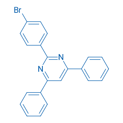 2-(4-Bromophenyl)-4,6-diphenylpyrimidine 250mg