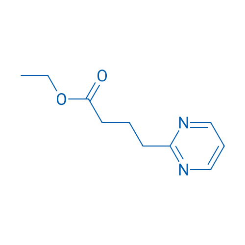 Ethyl 4-(pyrimidin-2-yl)butanoate 250mg