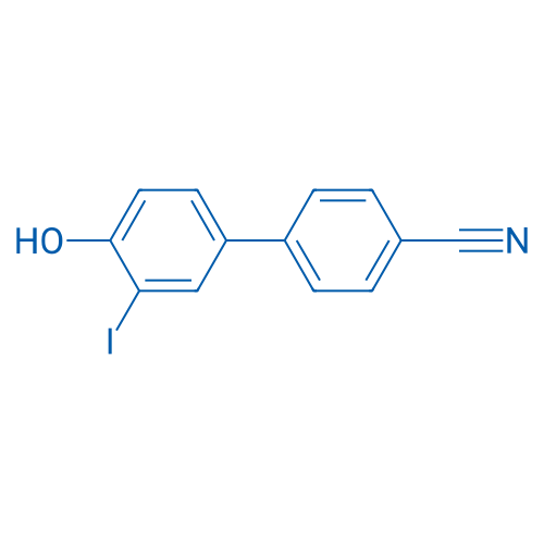 4'-Hydroxy-3'-iodo-[1,1'-biphenyl]-4-carbonitrile 5g