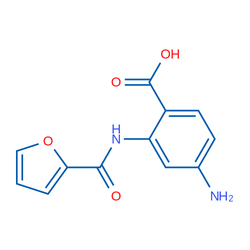 4-Amino-2-(furan-2-carboxamido)benzoic acid 5g