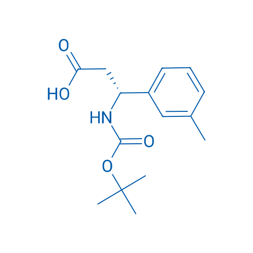 (R)-3-((tert-Butoxycarbonyl)amino)-3-(m-tolyl)propanoic acid 250mg