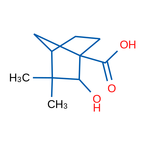 2-hydroxy-3,3-dimethylbicyclo[2.2.1]heptane-1-carboxylic acid 10g