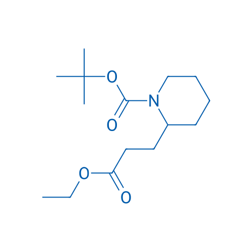 tert-Butyl 2-(3-ethoxy-3-oxopropyl)piperidine-1-carboxylate 1g
