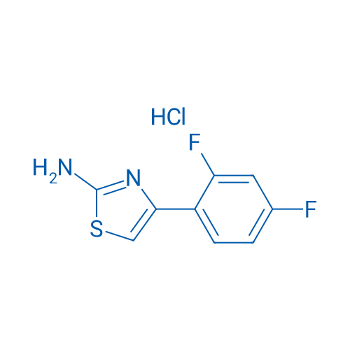 4-(2,4-Difluorophenyl)thiazol-2-amine hydrochloride 5g