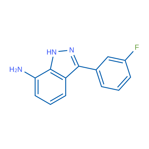 3-(3-Fluorophenyl)-1H-indazol-7-amine 1g