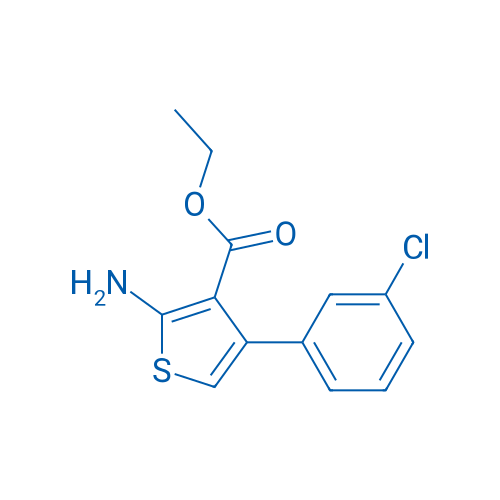 Ethyl 2-amino-4-(3-chlorophenyl)thiophene-3-carboxylate 1g