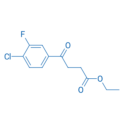 Ethyl 4-(4-Chloro-3-fluorophenyl)-4-oxobutanoate 1g
