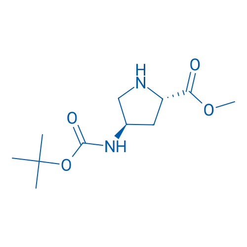 (2S,4R)-Methyl 4-(tert-butoxycarbonylamino)pyrrolidine-2-carboxylate 5g
