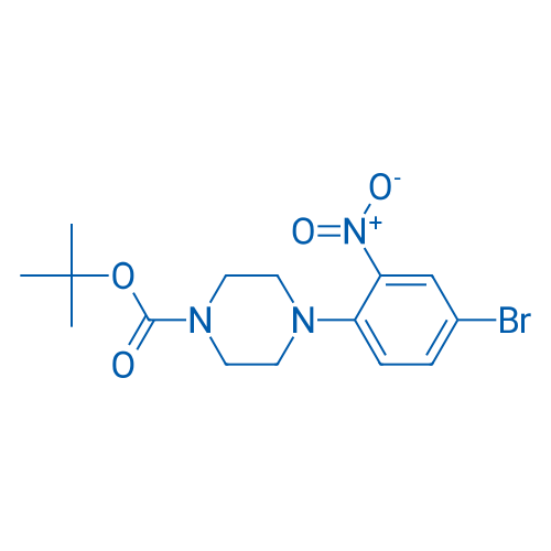 tert-Butyl 4-(4-bromo-2-nitrophenyl)piperazine-1-carboxylate 1g