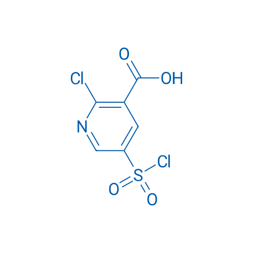 2-Chloro-5-(chlorosulfonyl)nicotinic acid 1g