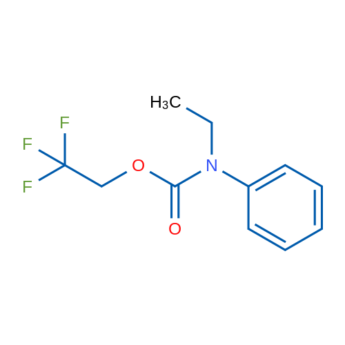 2,2,2-Trifluoroethyl N-ethyl-N-phenylcarbamate 5g
