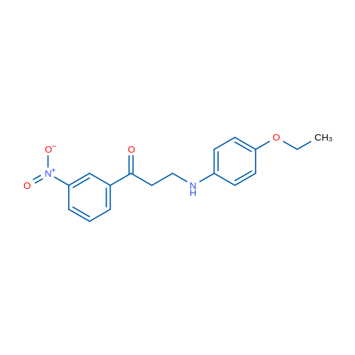 3-((4-Ethoxyphenyl)amino)-1-(3-nitrophenyl)propan-1-one 1g