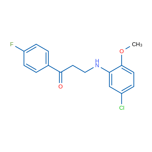 3-((5-Chloro-2-methoxyphenyl)amino)-1-(4-fluorophenyl)propan-1-one 1g
