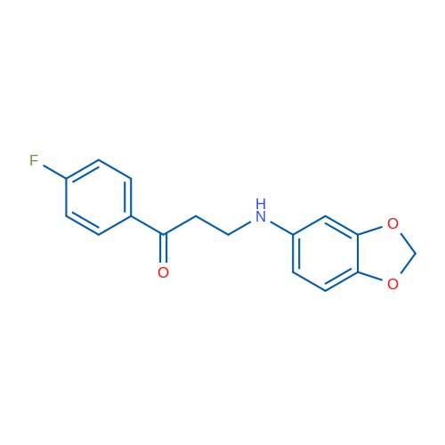 3-(Benzo[d][1,3]dioxol-5-ylamino)-1-(4-fluorophenyl)propan-1-one 1g