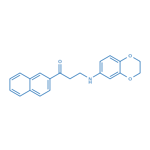 3-((2,3-Dihydrobenzo[b][1,4]dioxin-6-yl)amino)-1-(naphthalen-2-yl)propan-1-one 1g