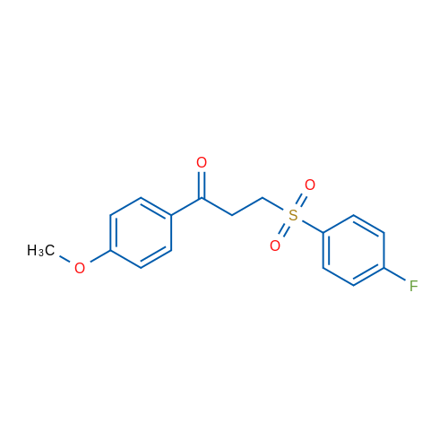 3-((4-Fluorophenyl)sulfonyl)-1-(4-methoxyphenyl)propan-1-one 1g