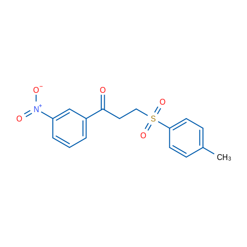 1-(3-Nitrophenyl)-3-tosylpropan-1-one 1g