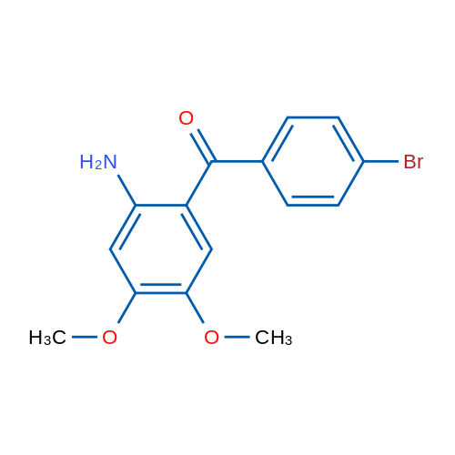 (2-Amino-4,5-dimethoxyphenyl)(4-bromophenyl)methanone 1g