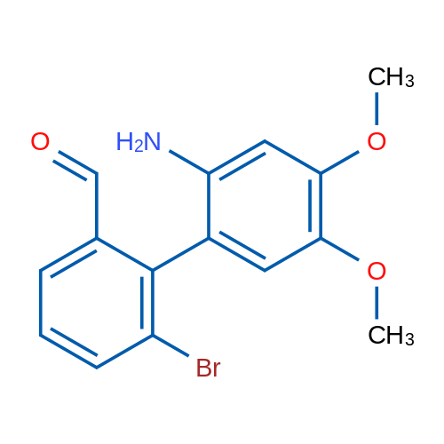 2'-Amino-6-bromo-4',5'-dimethoxy-[1,1'-biphenyl]-2-carbaldehyde 1g
