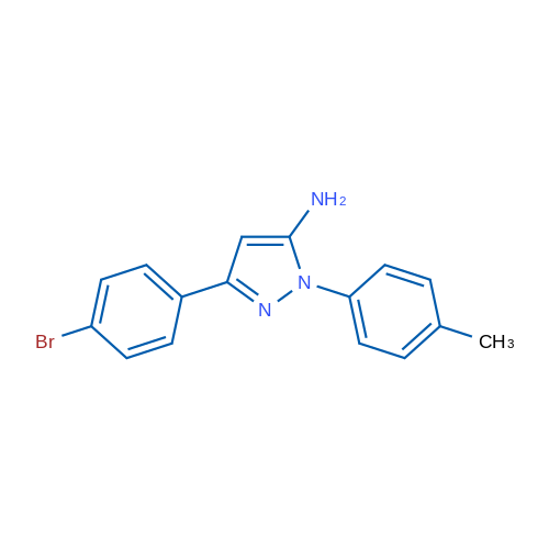 3-(4-Bromophenyl)-1-(p-tolyl)-1H-pyrazol-5-amine 1g
