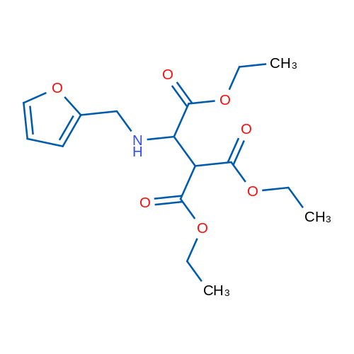 1,1,2-Triethyl 2-{[(furan-2-yl)methyl]amino}ethane-1,1,2-tricarboxylate 10mg