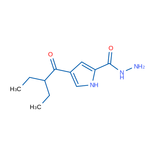 4-(2-Ethylbutanoyl)-1H-pyrrole-2-carbohydrazide 1g