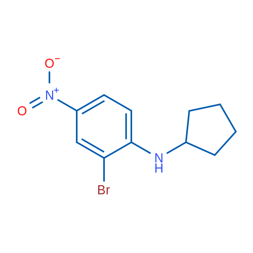 2-Bromo-N-cyclopentyl-4-nitroaniline 1g