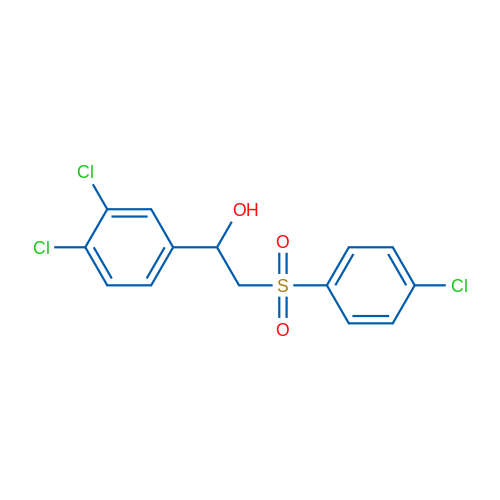 2-(4-Chlorobenzenesulfonyl)-1-(3,4-dichlorophenyl)ethan-1-ol 1g
