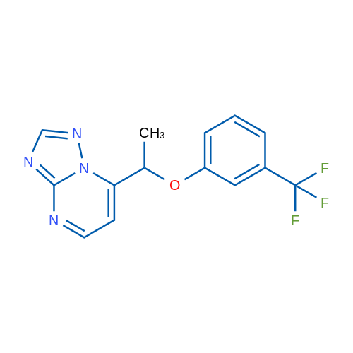 7-{1-[3-(trifluoromethyl)phenoxy]ethyl}-[1,2,4]triazolo[1,5-a]pyrimidine 1g