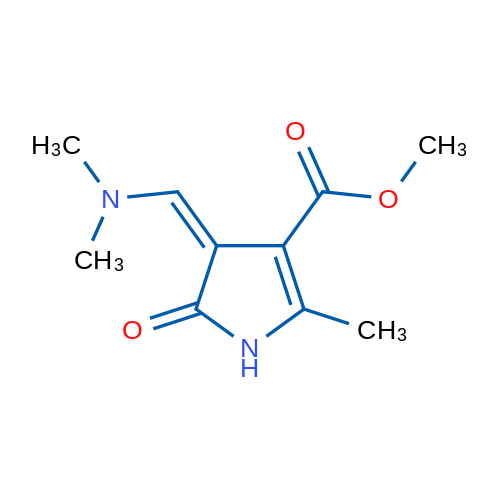 Methyl (4Z)-4-[(dimethylamino)methylidene]-2-methyl-5-oxo-4,5-dihydro-1H-pyrrole-3-carboxylate 1g
