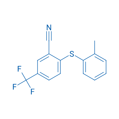 2-[(2-Methylphenyl)sulfanyl]-5-(trifluoromethyl)benzonitrile 1g