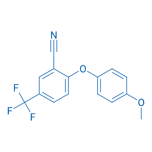2-(4-Methoxyphenoxy)-5-(trifluoromethyl)benzonitrile 1g