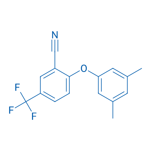 2-(3,5-Dimethylphenoxy)-5-(trifluoromethyl)benzonitrile 1g