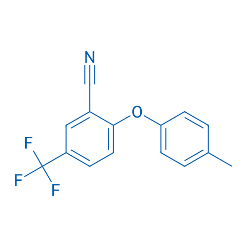 2-(4-Methylphenoxy)-5-(trifluoromethyl)benzonitrile 1g