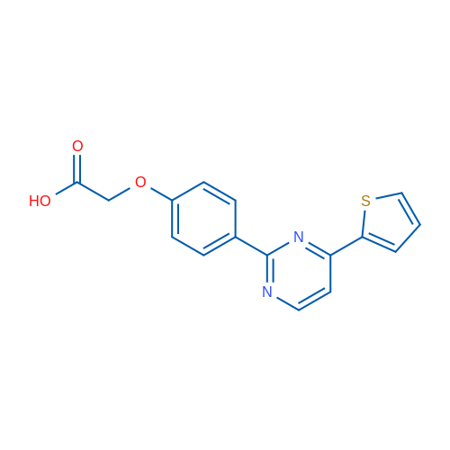 2-{4-[4-(thiophen-2-yl)pyrimidin-2-yl]phenoxy}acetic acid 1g
