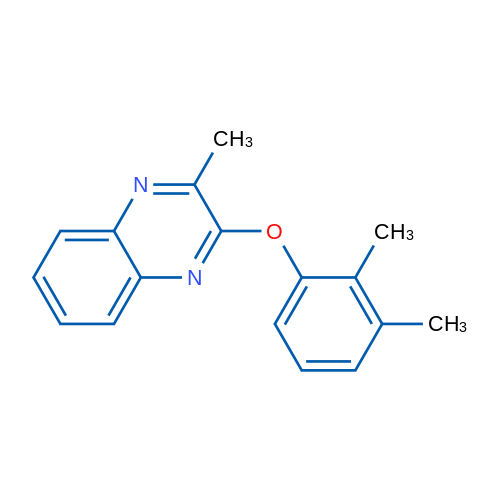 2-(2,3-Dimethylphenoxy)-3-methylquinoxaline 1g