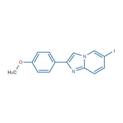 6-Iodo-2-(4-methoxyphenyl)imidazo[1,2-a]pyridine 1g