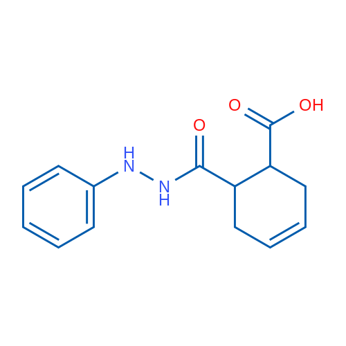 6-(N'-Phenylhydrazinecarbonyl)cyclohex-3-ene-1-carboxylic acid 1g