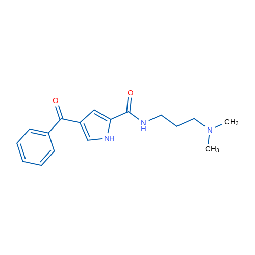 4-Benzoyl-N-[3-(dimethylamino)propyl]-1H-pyrrole-2-carboxamide 1g