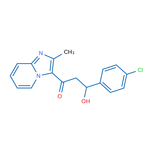 3-(4-Chlorophenyl)-3-hydroxy-1-{2-methylimidazo[1,2-a]pyridin-3-yl}propan-1-one 1g