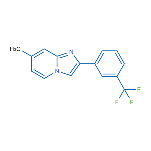 7-Methyl-2-[3-(trifluoromethyl)phenyl]imidazo[1,2-a]pyridine 25mg