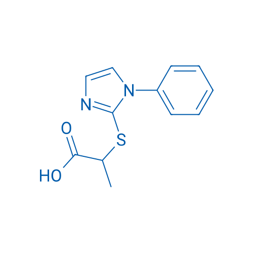 2-[(1-Phenyl-1H-imidazol-2-yl)sulfanyl]propanoic acid 1g